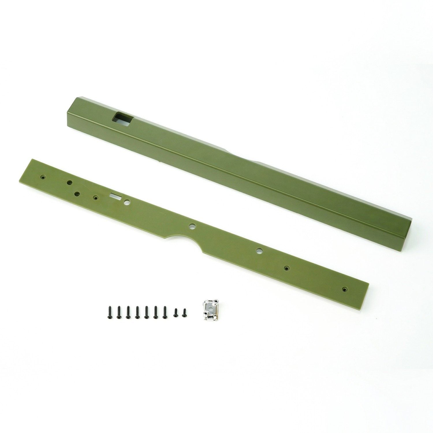 Rlaarlo RC Car Front Bumper For HongYan HY6 Army Green