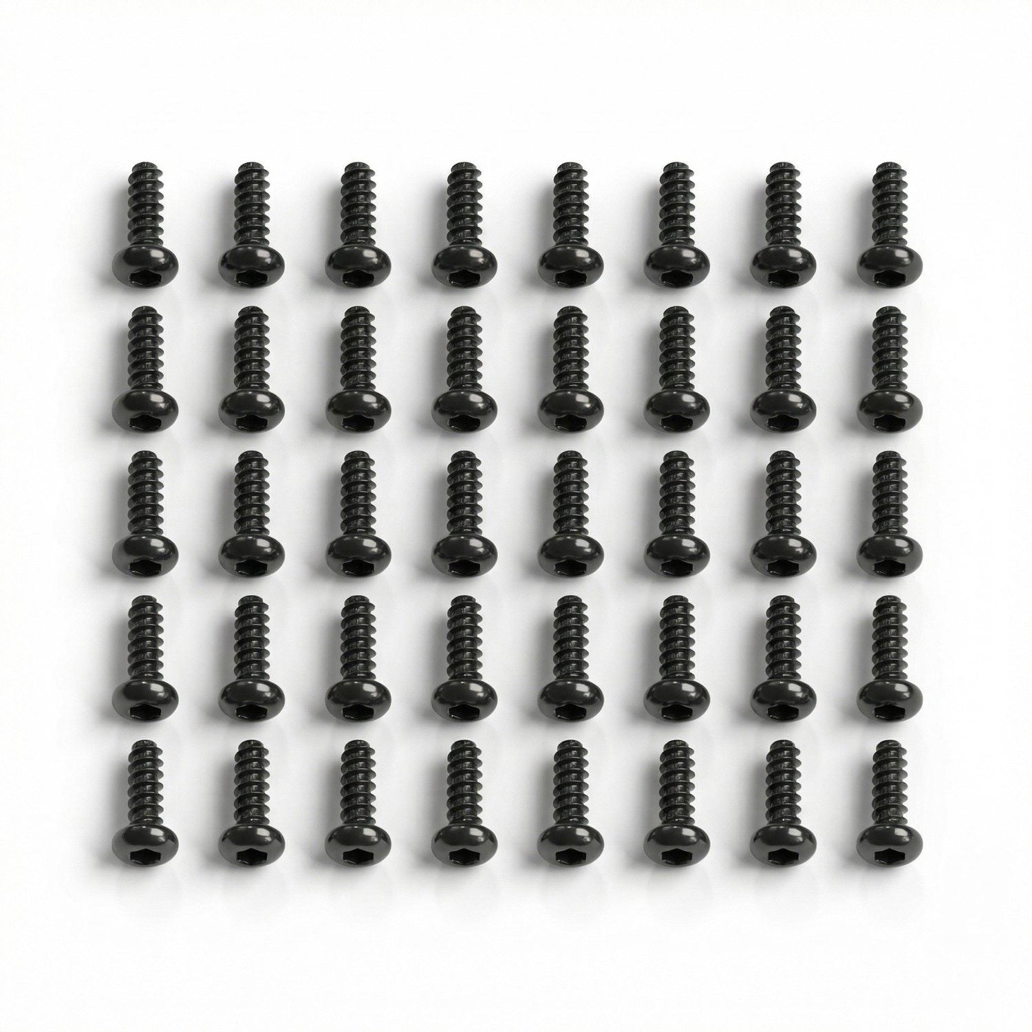 Rlaarlo RC Car Pan Head Hex Socket Self-Tapping Screw Set For HongYan HY6 1.7*5