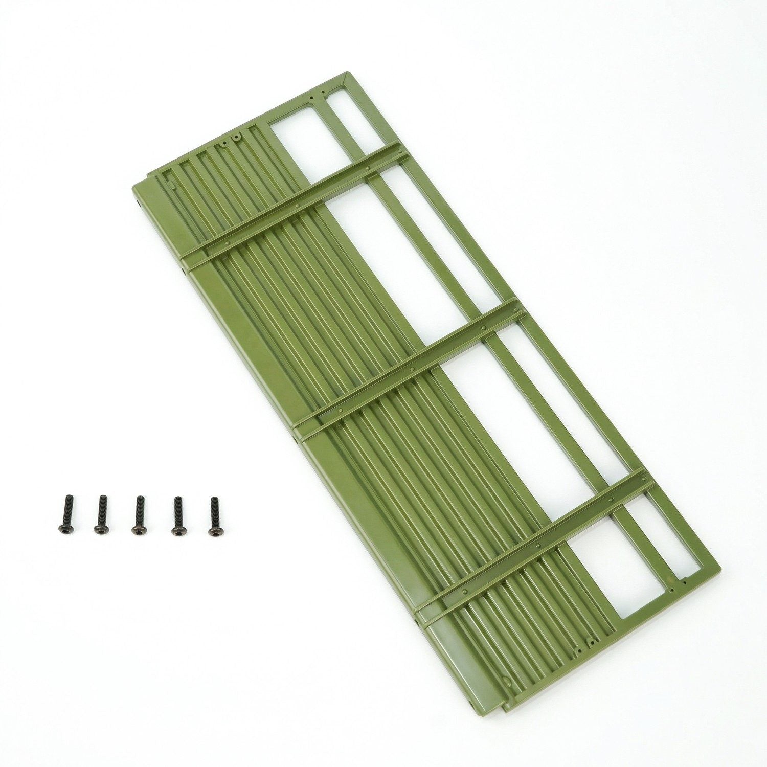 Rlaarlo RC Car Cargo Box Side Panel For HongYan HY6 Front Army Green