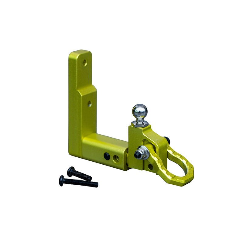 RC CAR Simulated Climbing Metal Trailer Hitch, RC Tow Hook Drop Hitch Receiver for JK07PRO