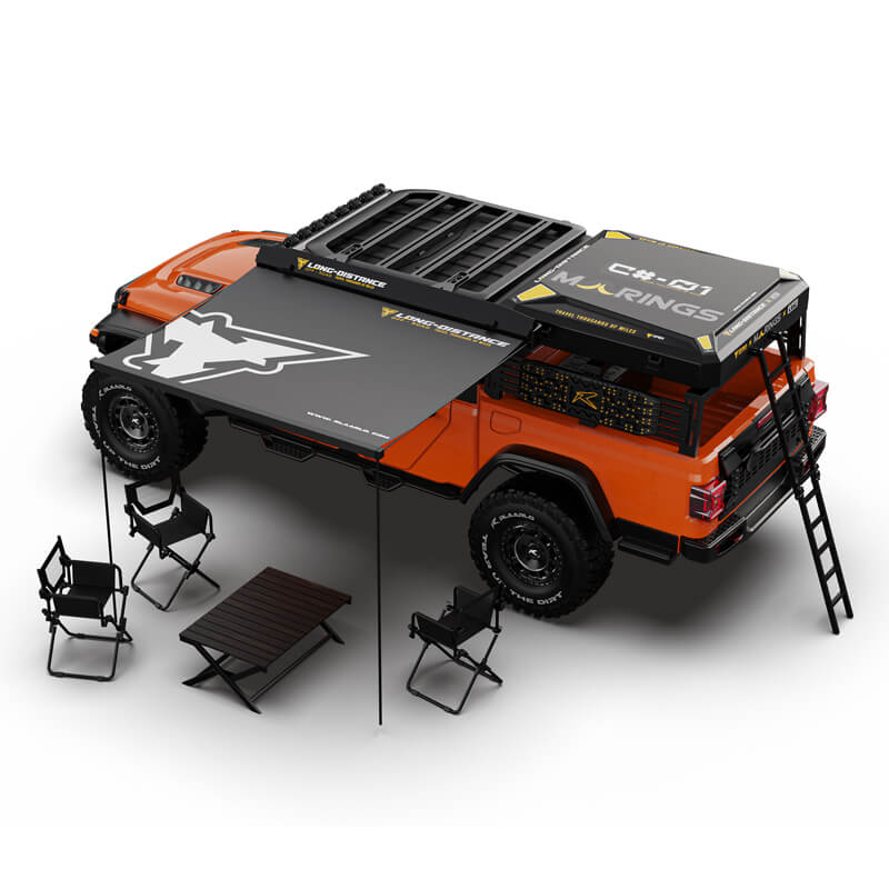 Rlaarlo RC Car 1/7 Scale 4WD Brushed RTR RC Crawler JK07Pro