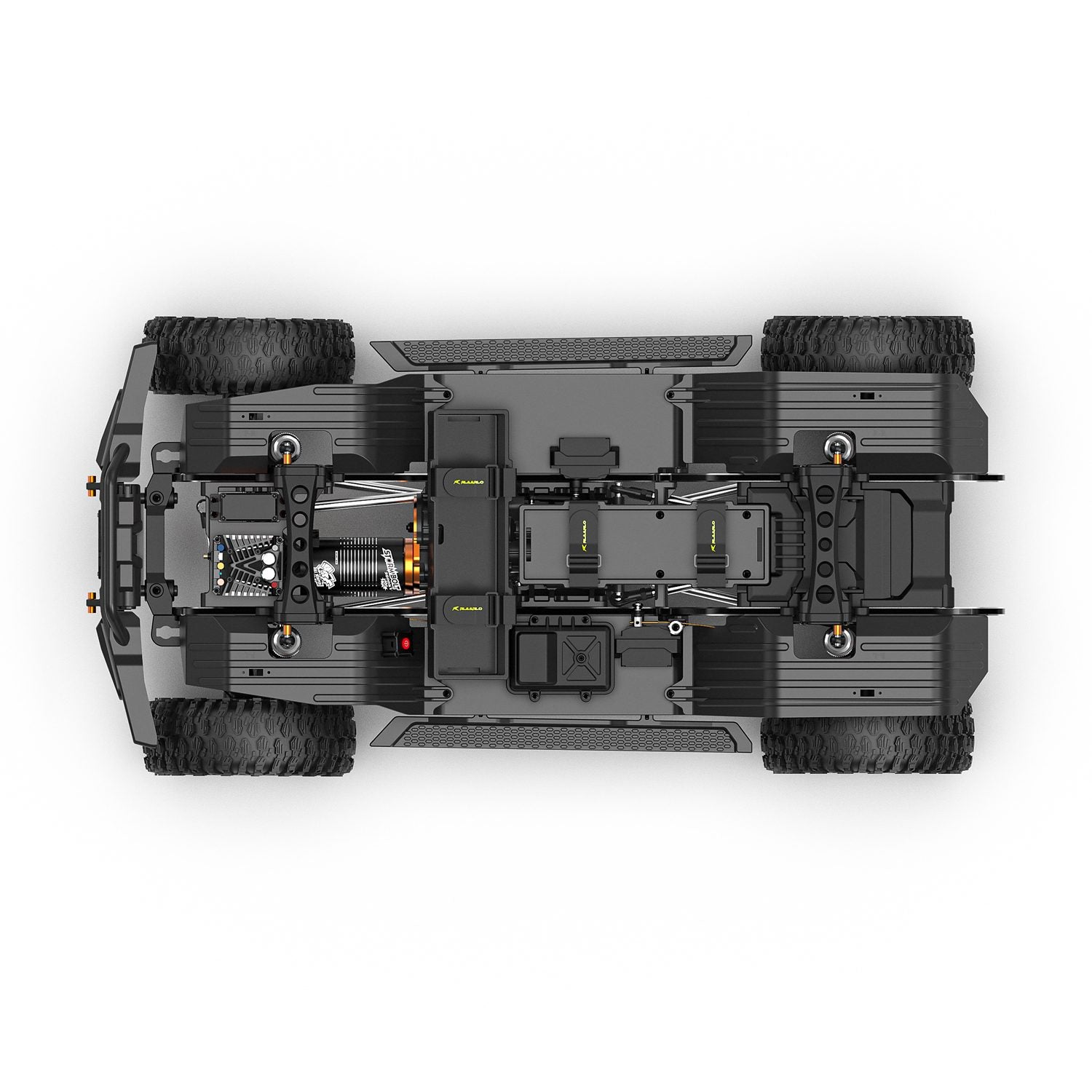 1/7 Scale 4WD Brushless RTR RC Crawler MK-07 V2 Hand-Painted Dinosaur Themed Design