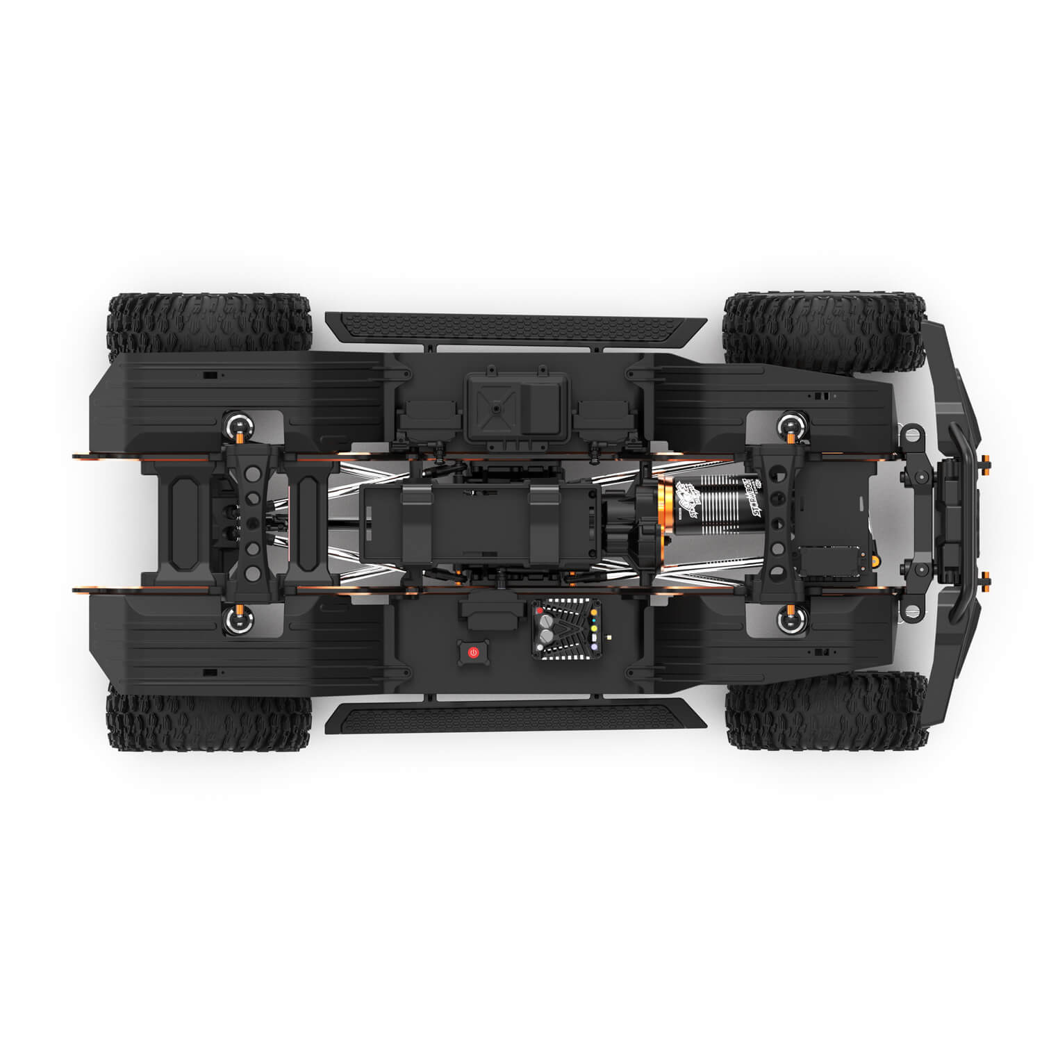 1/7 Scale 4WD Brushless RTR RC Crawler MK-07 White