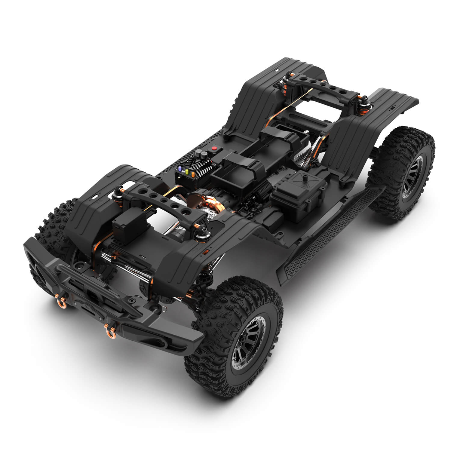 1/7 Scale 4WD Brushless RTR RC Crawler MK-07 White