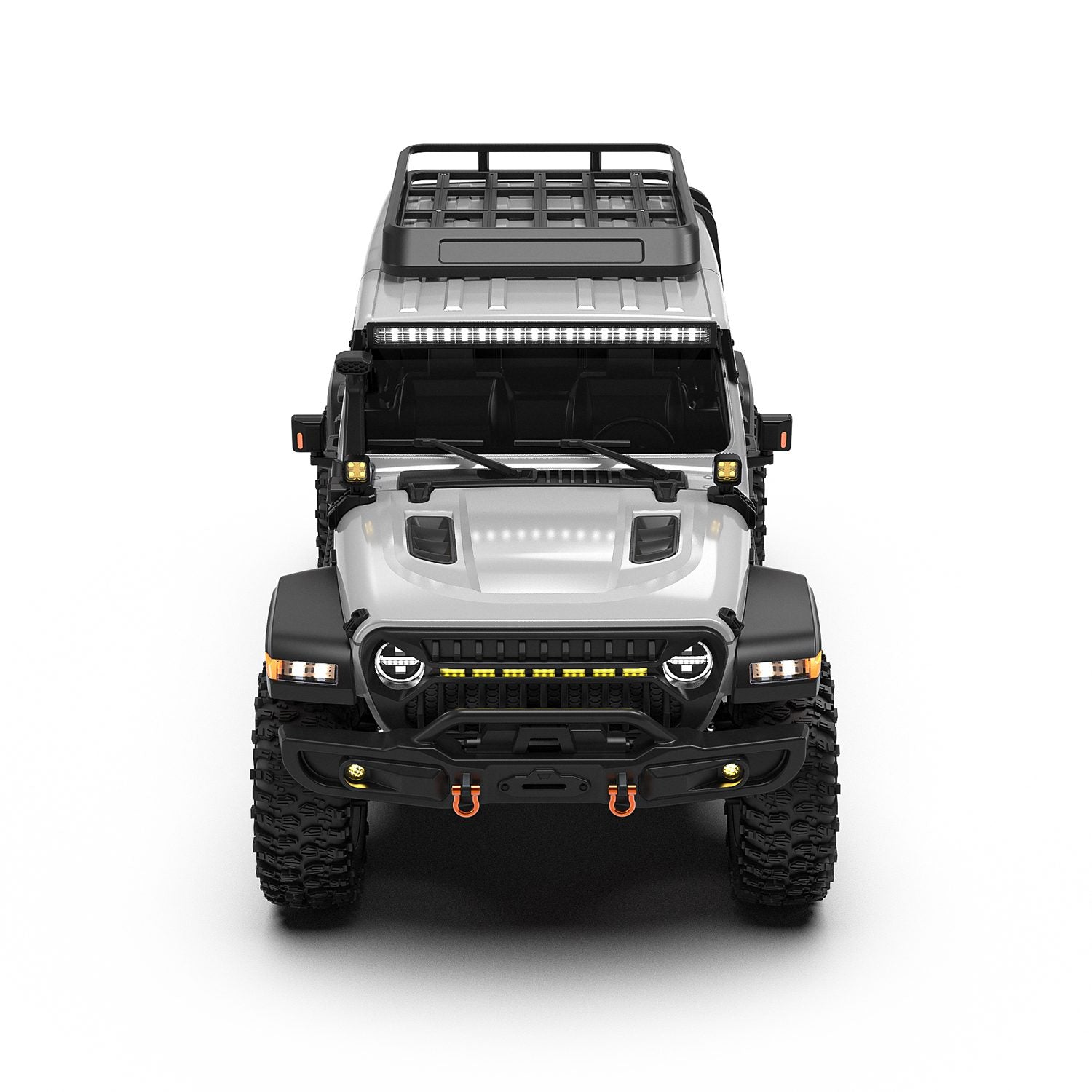 Rlaarlo RC Car 1/7 Scale 4WD Brushed RC Crawler MK-07 V2