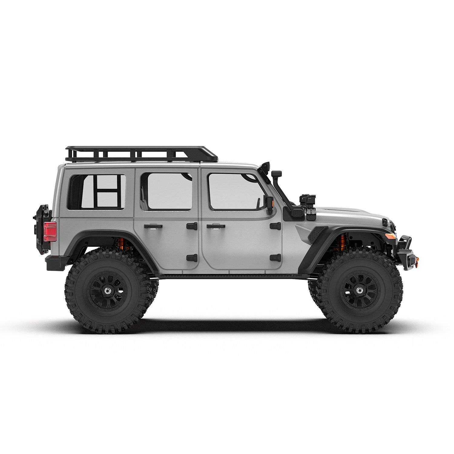 Rlaarlo RC Car 1/7 Scale 4WD Brushed RC Crawler MK-07 V2