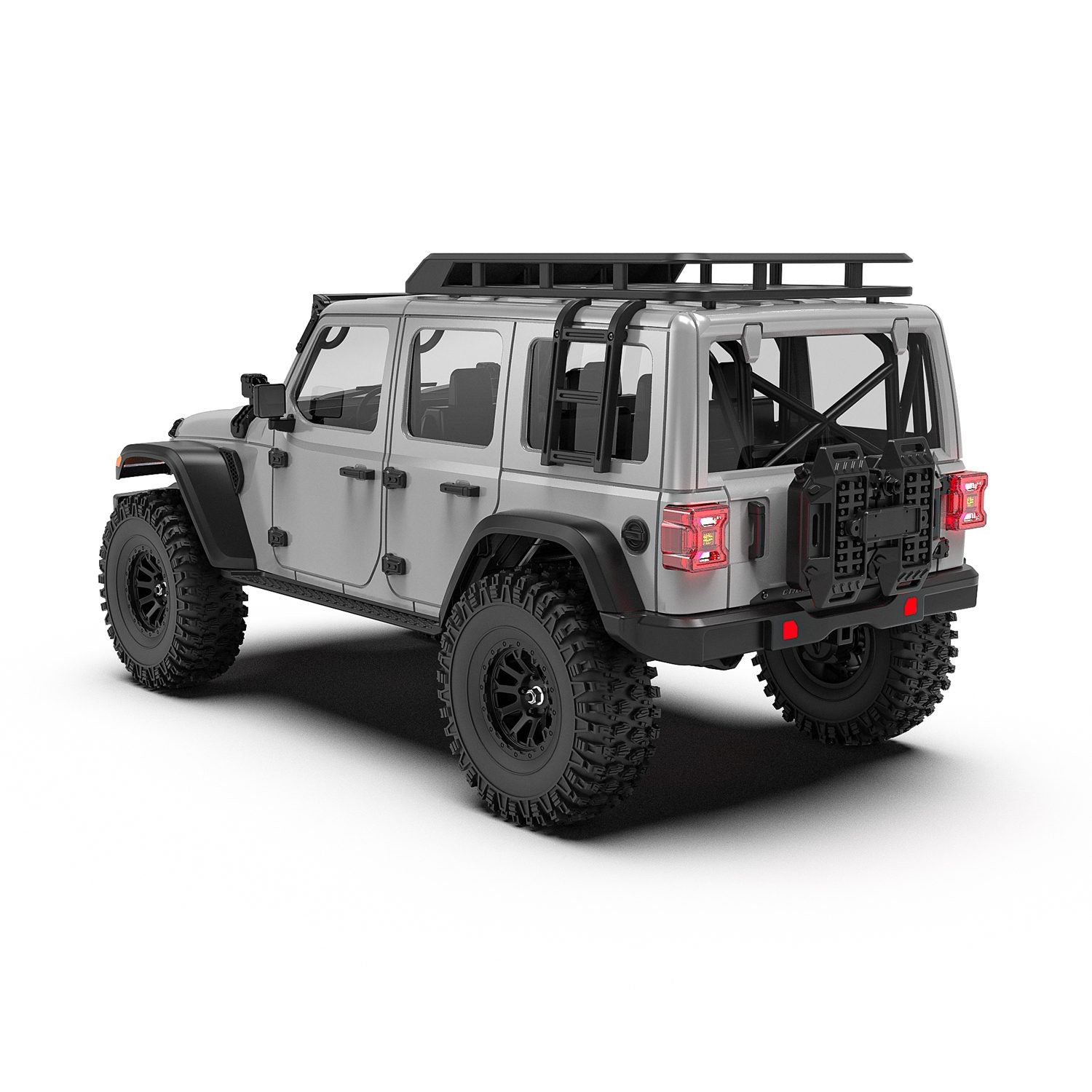 Rlaarlo RC Car 1/7 Scale 4WD Brushed RC Crawler MK-07 V2