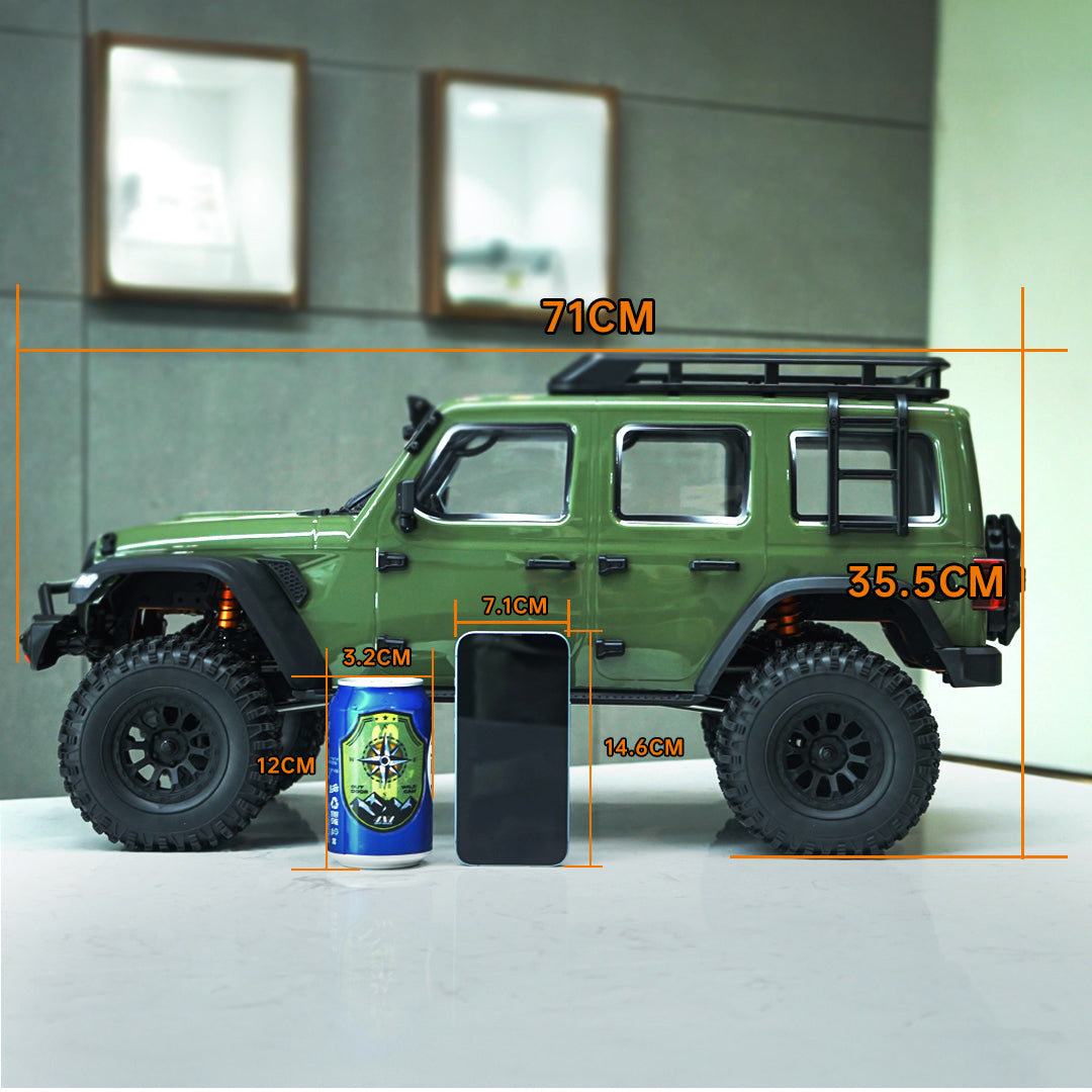 1/7 Scale 4WD Brushless RTR RC Crawler MK-07