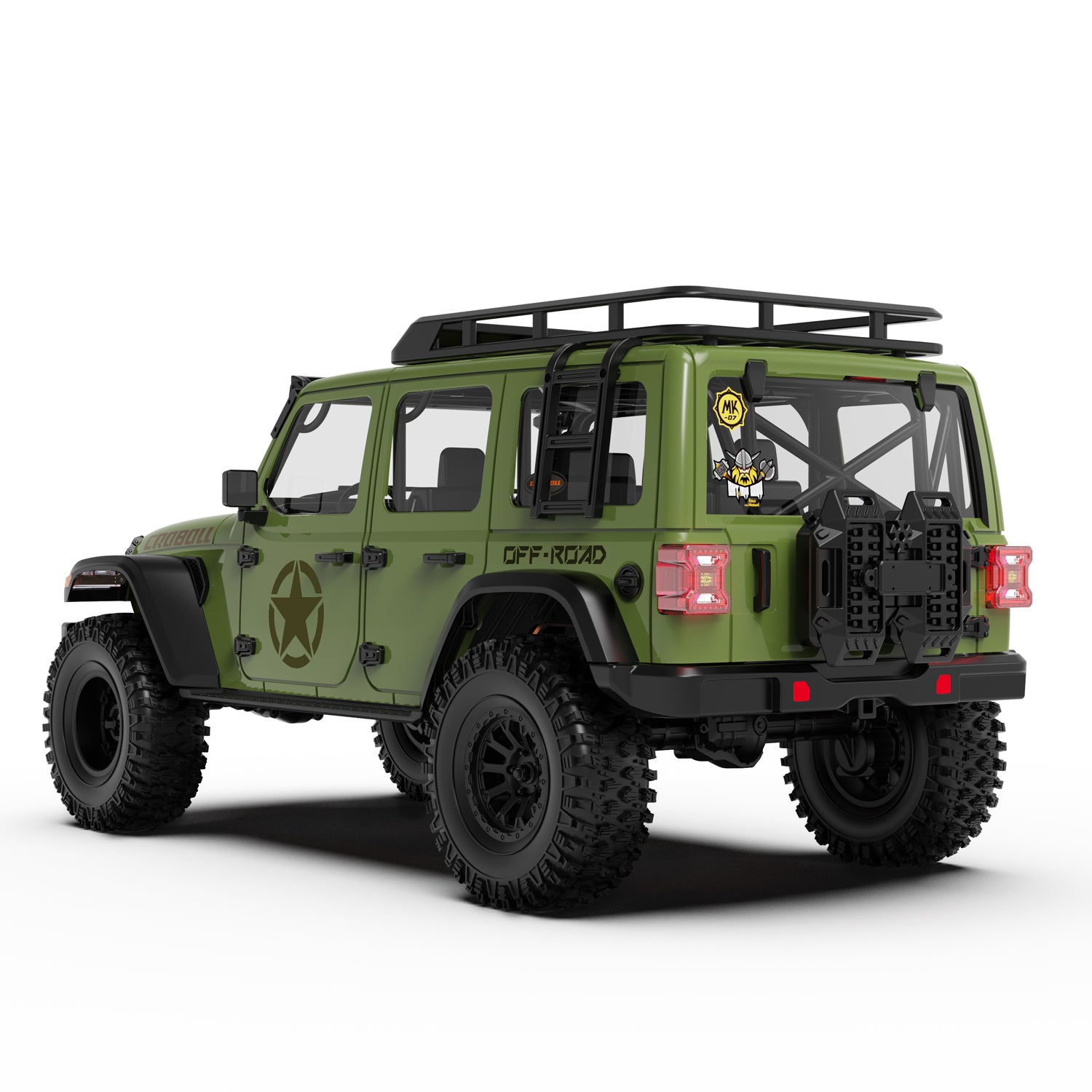 1/7 Scale 4WD Brushless RTR RC Crawler MK-07