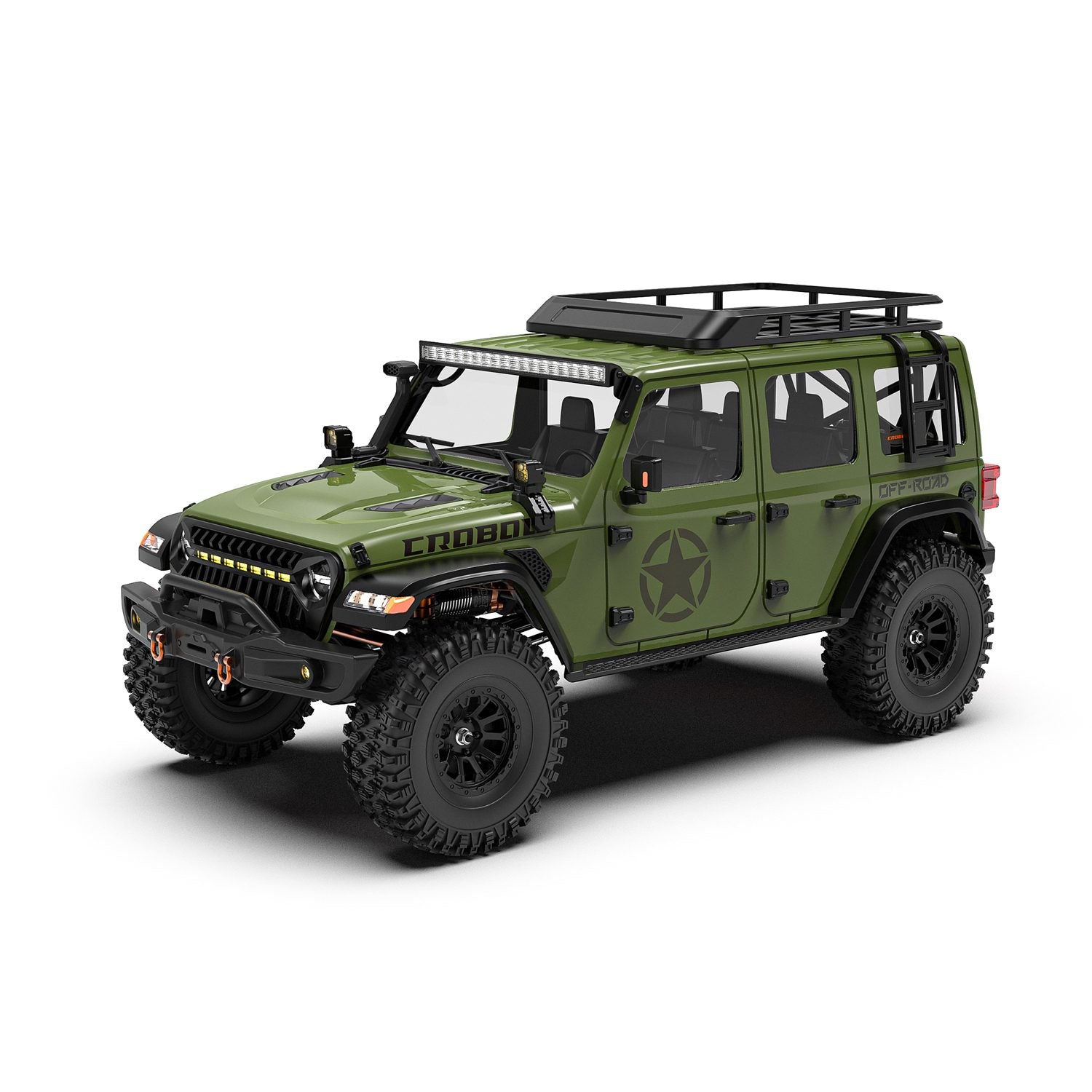 Rlaarlo RC Car 1/7 Scale 4WD Brushless RTR RC Crawler MK-07 V2