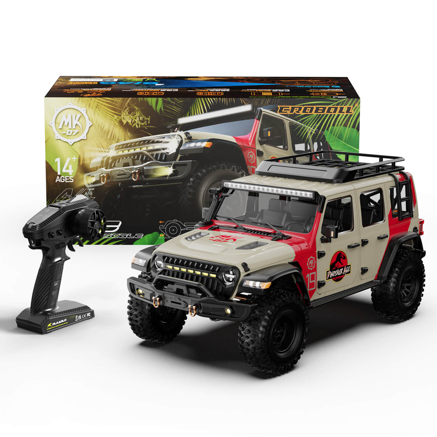 1/7 Scale 4WD Brushless RTR RC Crawler MK-07 Hand-Painted