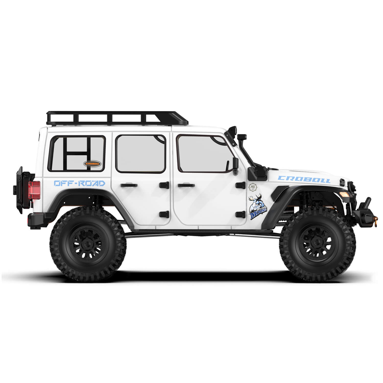 1/7 Scale 4WD Brushless RTR RC Crawler MK-07 White