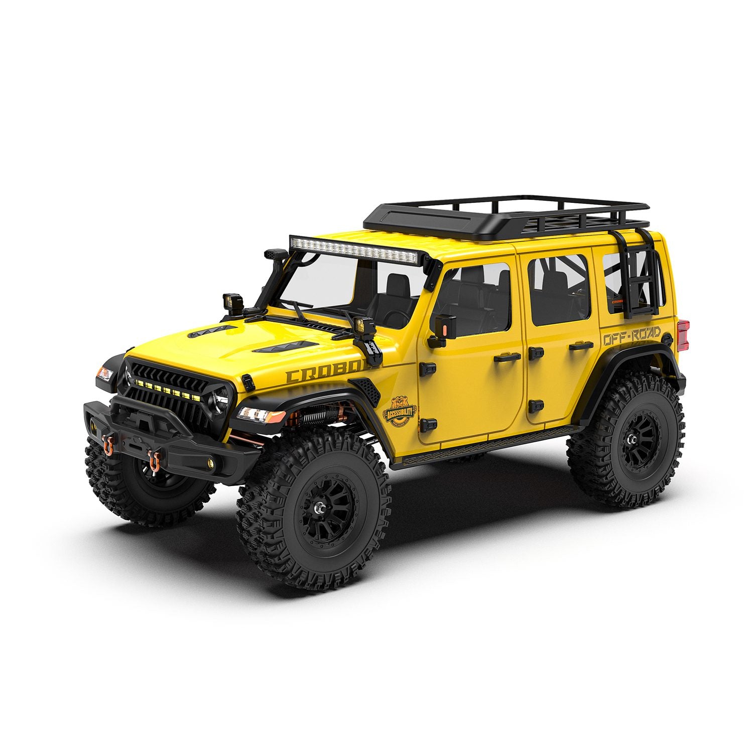 Rlaarlo RC Car 1/7 Scale 4WD Brushless RTR RC Crawler MK-07 V2