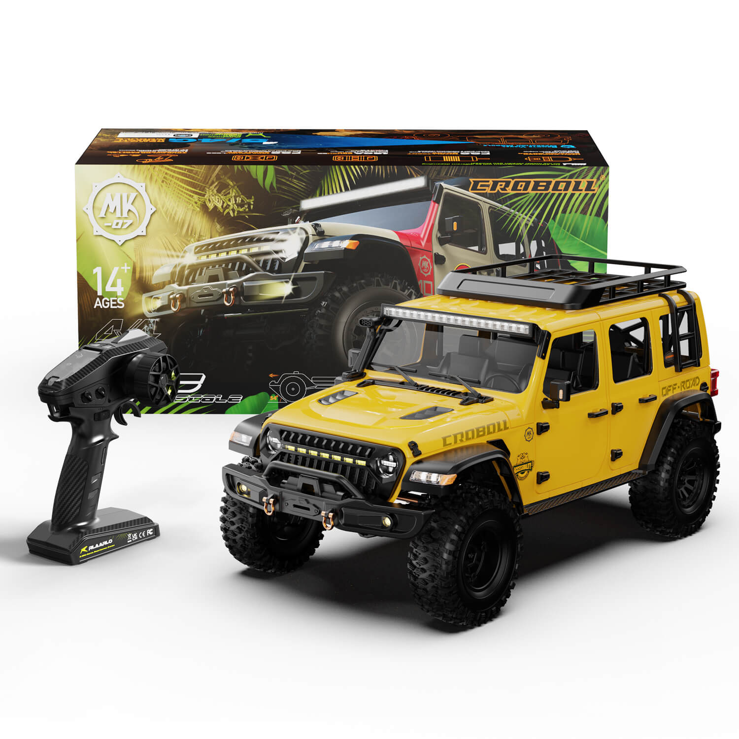 1/7 Scale 4WD Brushless RTR RC Crawler MK-07