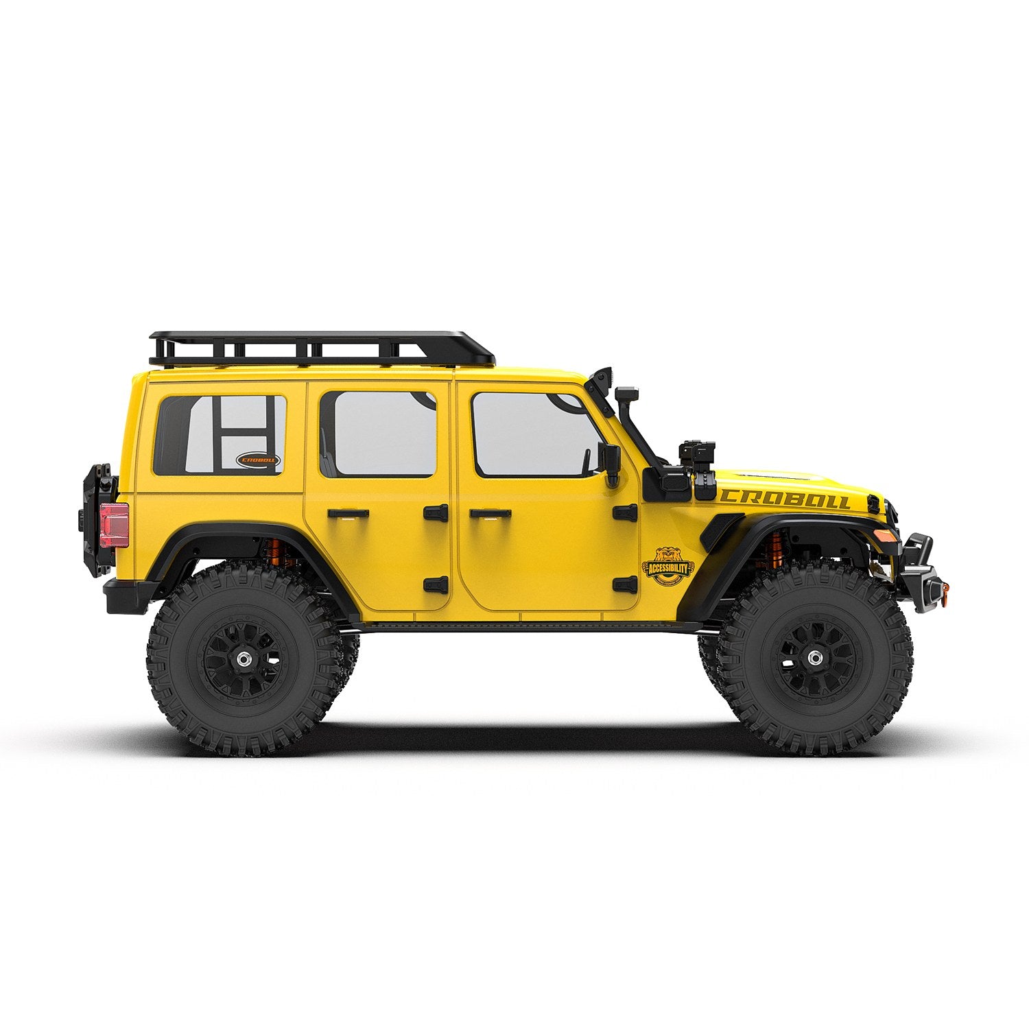 Rlaarlo RC Car 1/7 Scale 4WD Brushed RC Crawler MK-07 V2