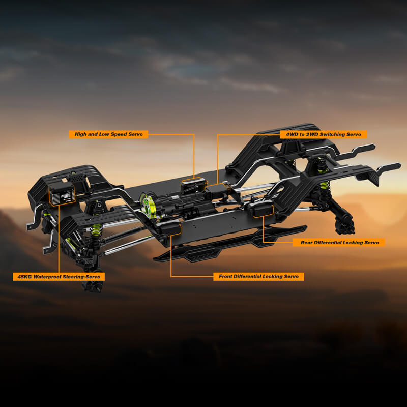 MULTIPLE SERVOS TO MATCH-JK07PRO