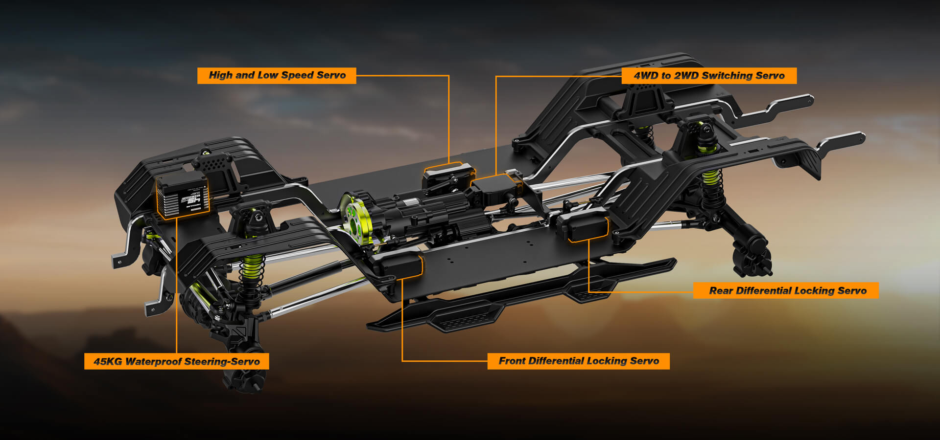 MULTIPLE SERVOS TO MATCH JK07PRO