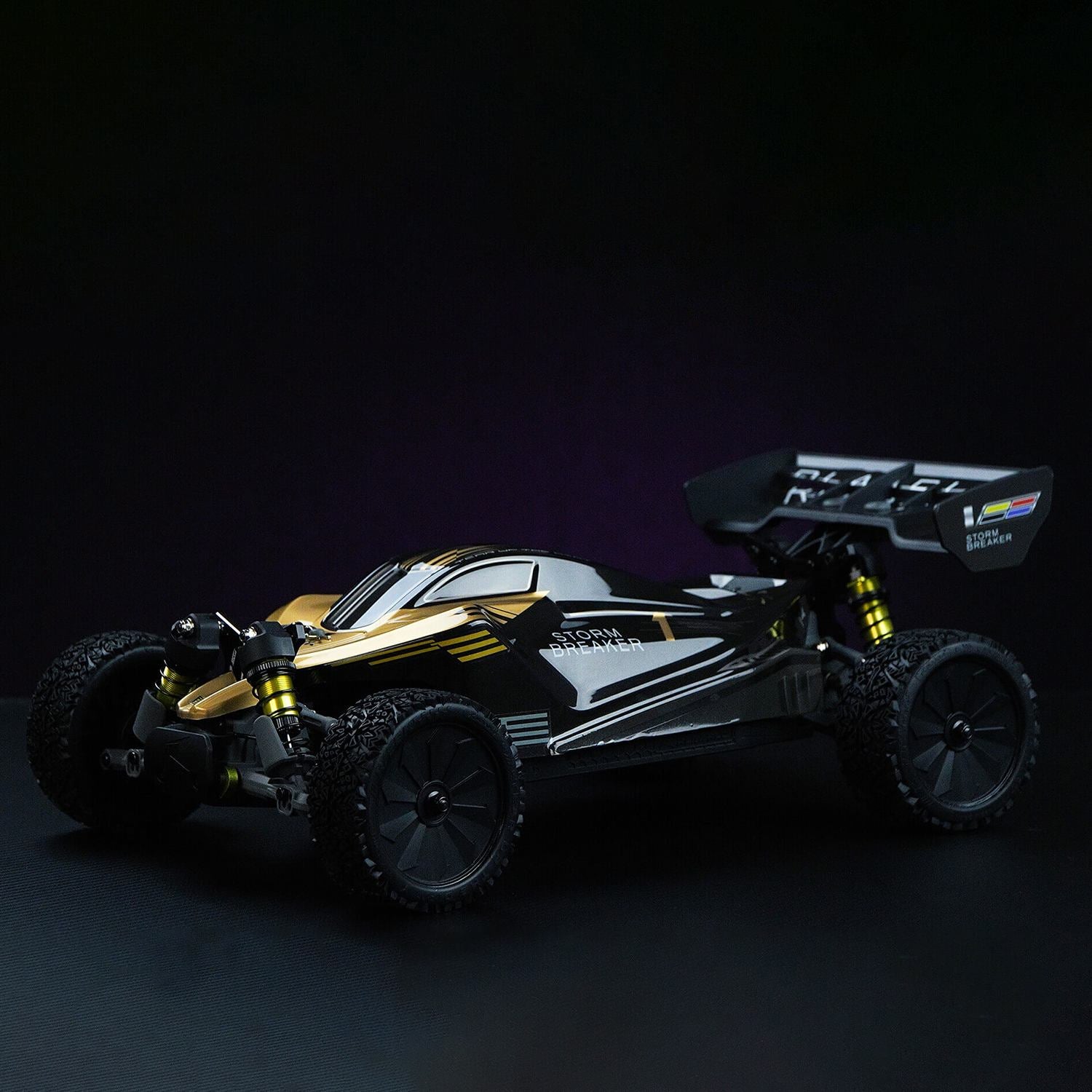 Rlaarlo RC Car Rlaarlo Storm Breaker 1/10 Carbon Fiber Brushless RTR 4WD Buggy | SBK10