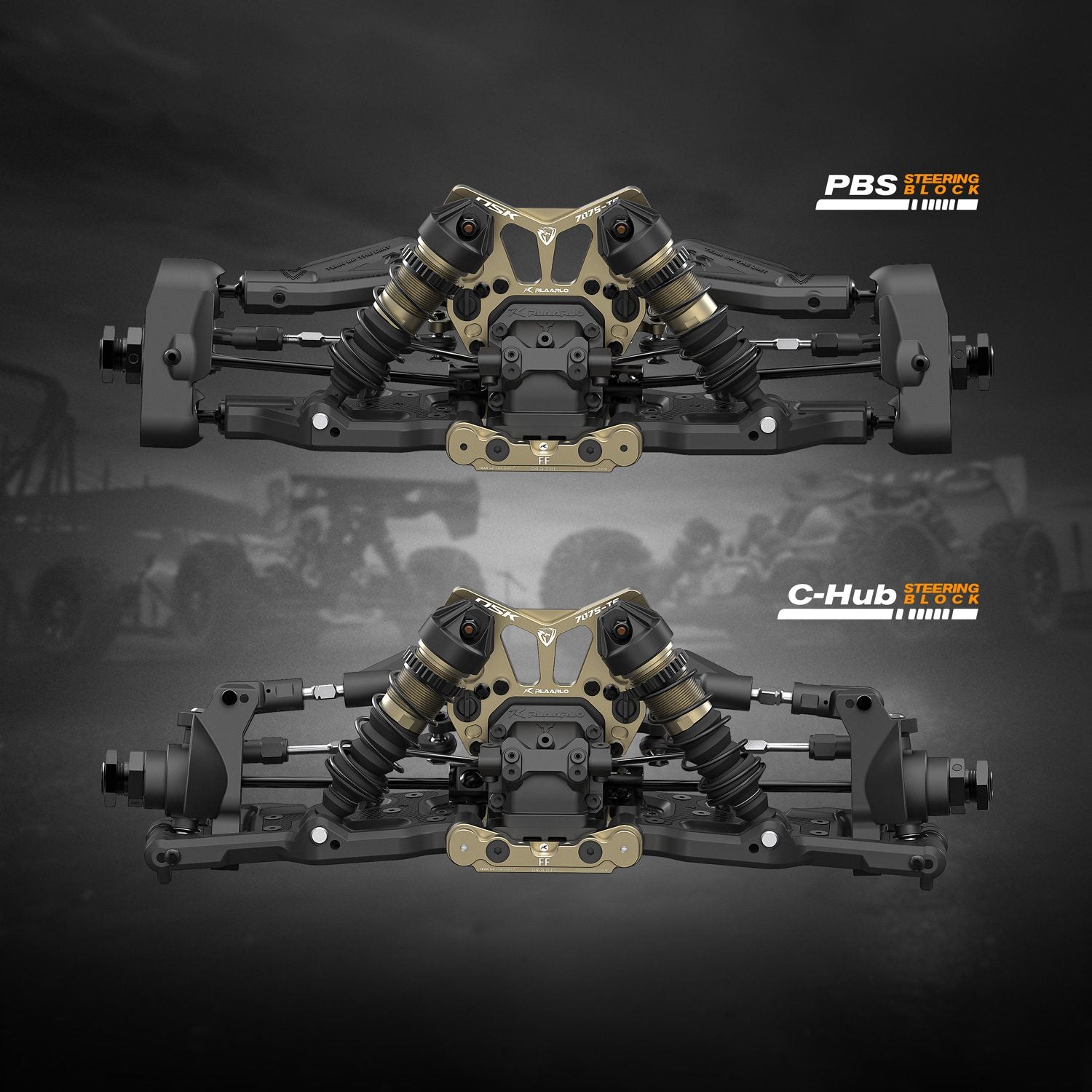 Pivot Ball Suspension Steering VS C-Hub Steering Block