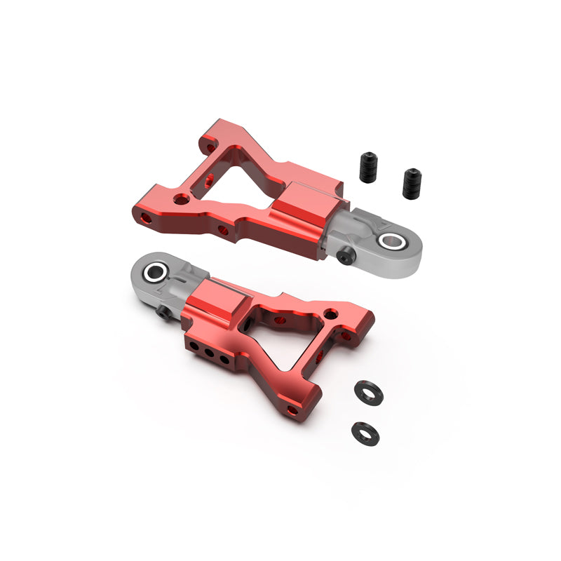 Rlaarlo RC Car Front Lower Suspension Arm For 1/10 Scale On-Road Cars Red