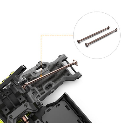 S2 Alloy Steel Dog Bone For RZ001