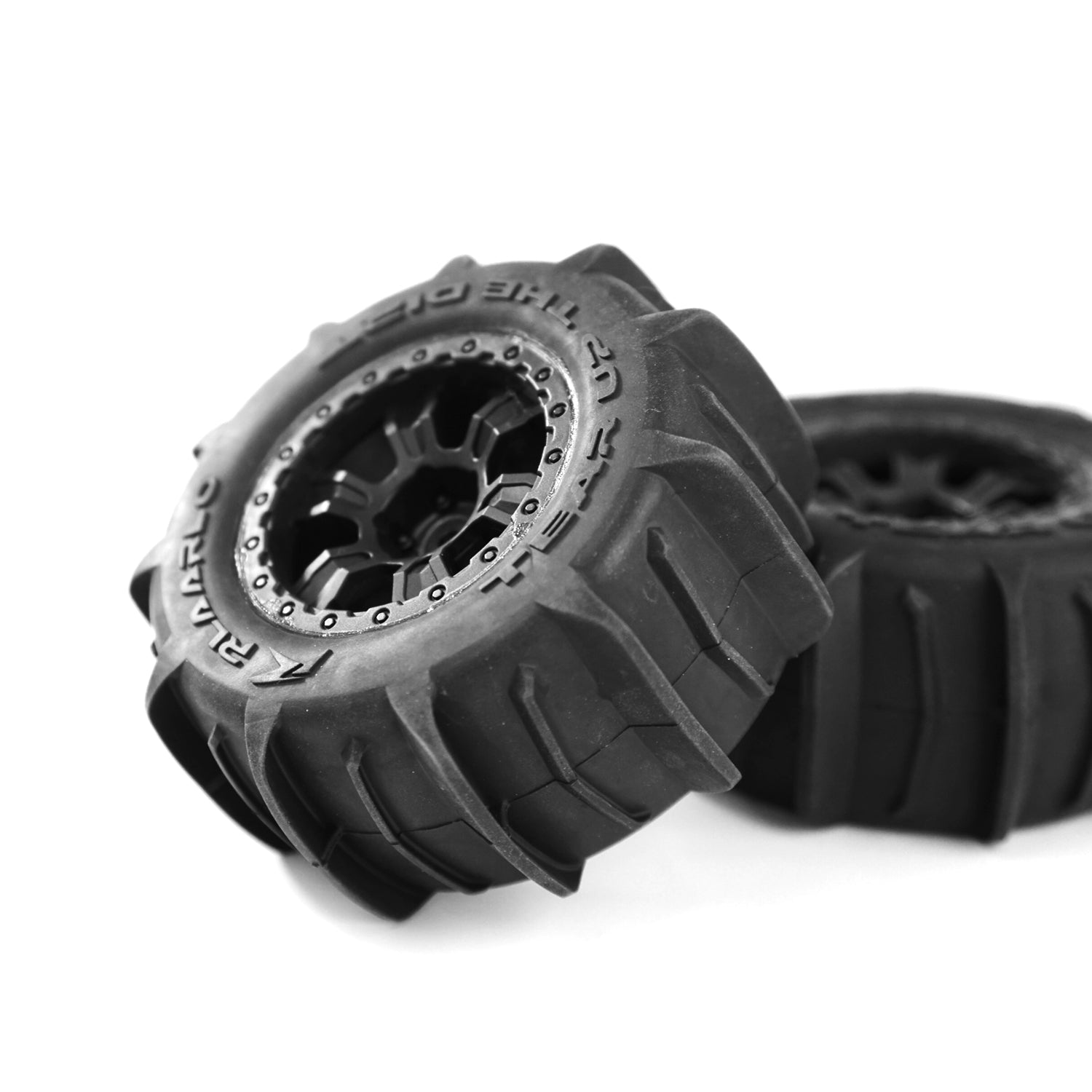 Rlaarlo RC Car RC Paddle Tires For RZ001 Rear