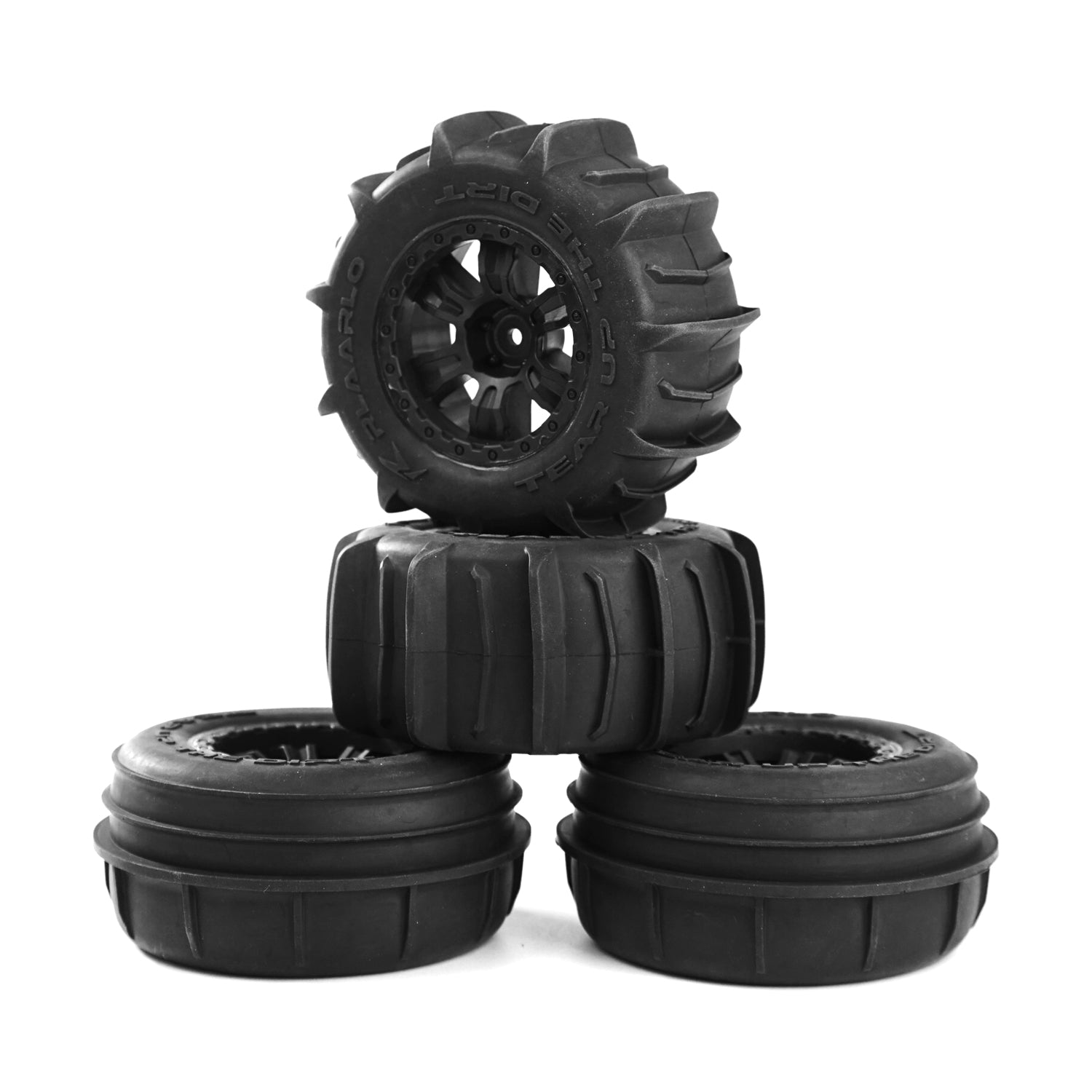 Rlaarlo RC Car RC Paddle Tires For RZ001