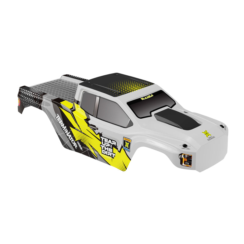Rlaarlo RC Car Car Body, PC, Yellow + Silver For RZ001
