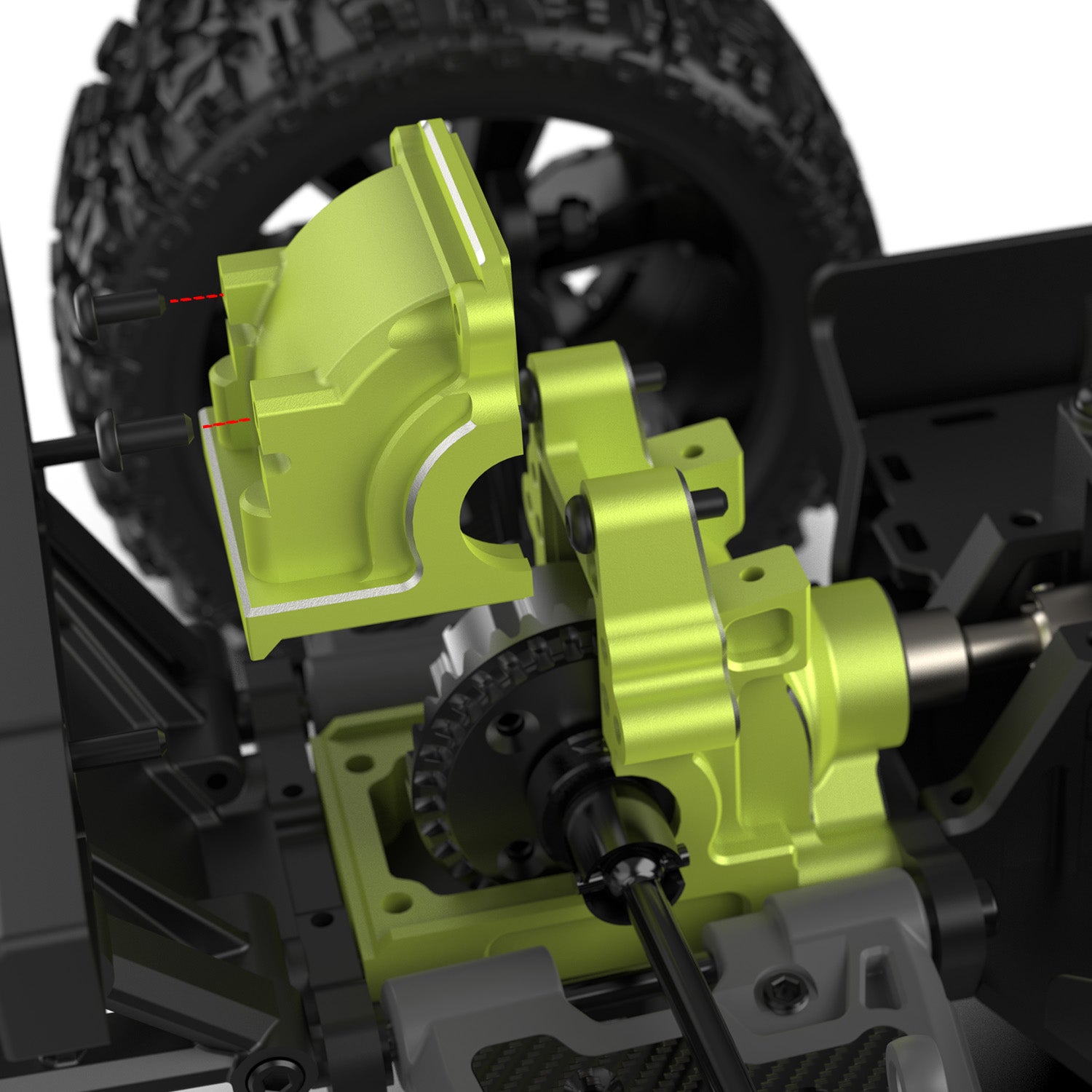 Aluminum Gear Box For RZ001 and XTS-F10