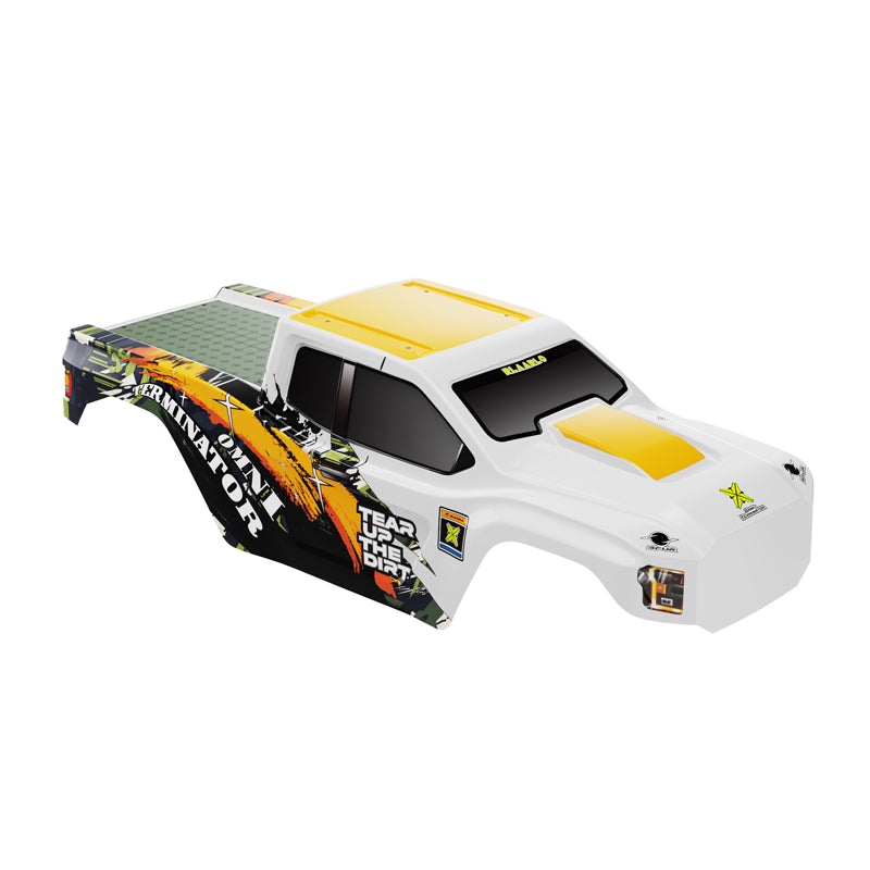 Rlaarlo RC Car Car Body, PC For RZ001（Orange + White）