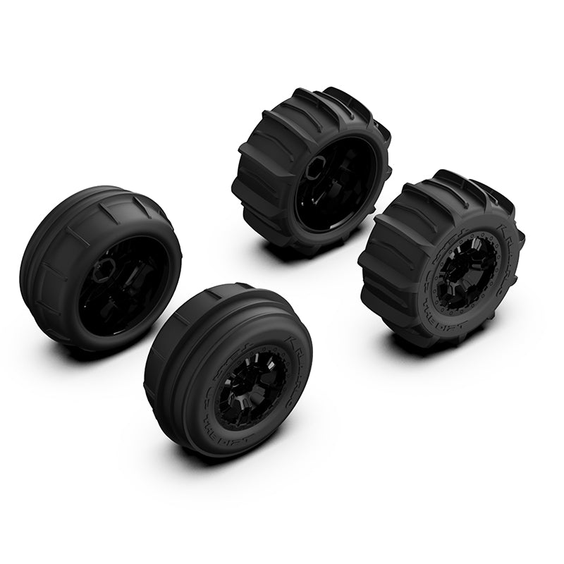Rlaarlo RC Car RC Paddle Tires For RZ001