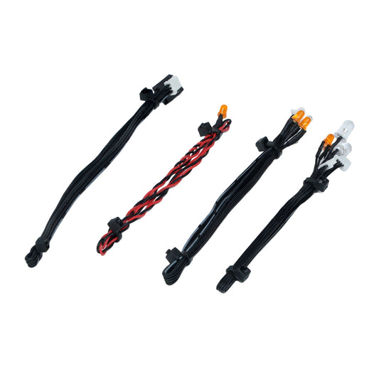 Integrated lighting harness For XTS-P12 RC Rally Car
