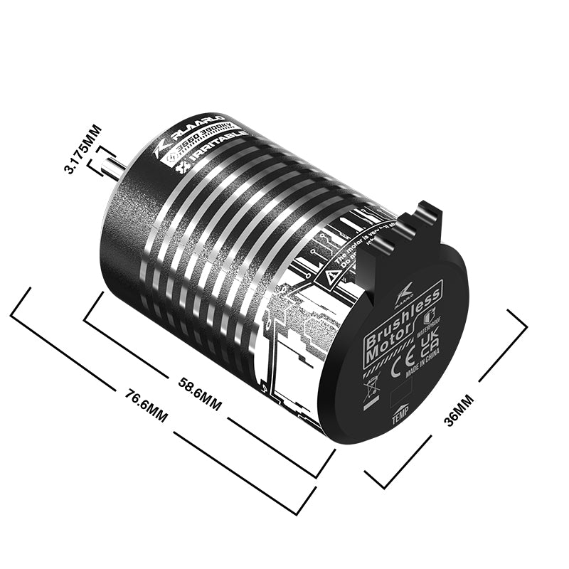 Brushless Motor With Temperature Sensing Line For RC CAR