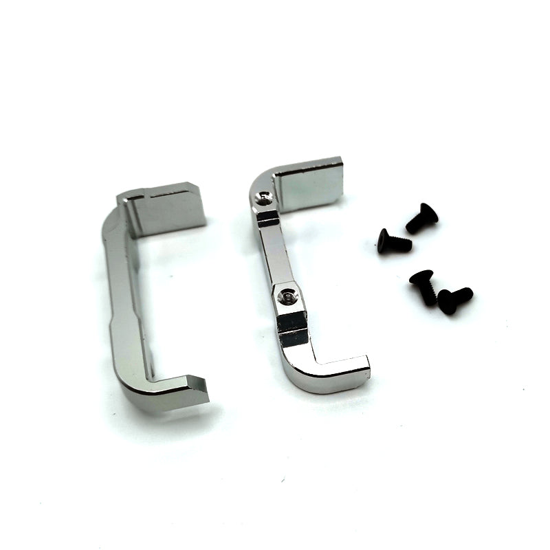 Rlaarlo RC Car Aluminum Alloy Battery Compartment divider，For 1/14 and 1/12  Buggy and Truggy Silver
