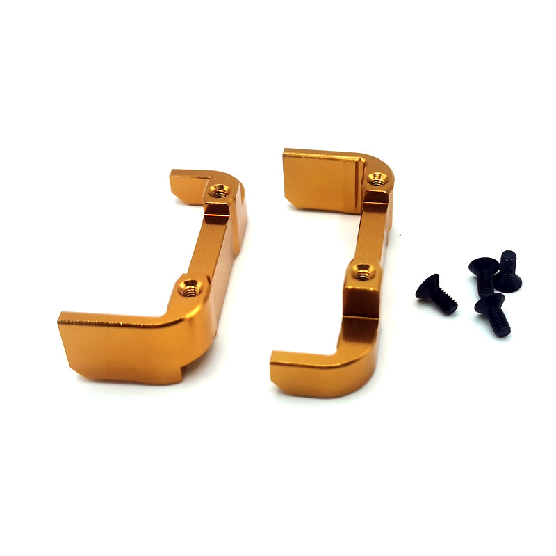 Rlaarlo RC Car Aluminum Alloy Battery Compartment divider，For 1/14 and 1/12  Buggy and Truggy Gold