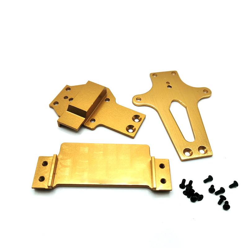 Rlaarlo RC Car Aluminum Alloy Second Floor Plate ，For 1/14 Buggy Gold