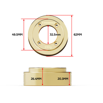 Heavy Weight Brass Outer Portal Drive Housin for MK-07