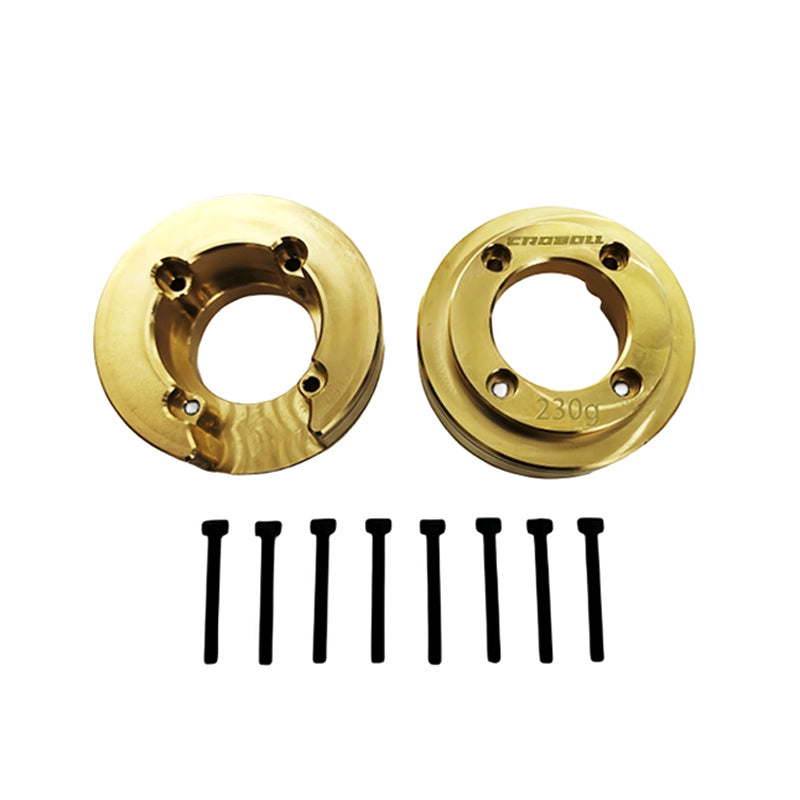 Heavy Weight Brass Outer Portal Drive Housing  (Front & Rear) for MK-07