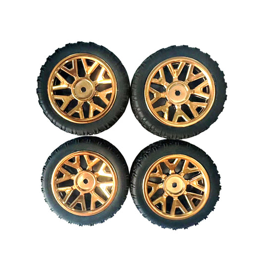 1/14 Buggy Pre-mounted Tire (4 PCS), Wheel Replacement