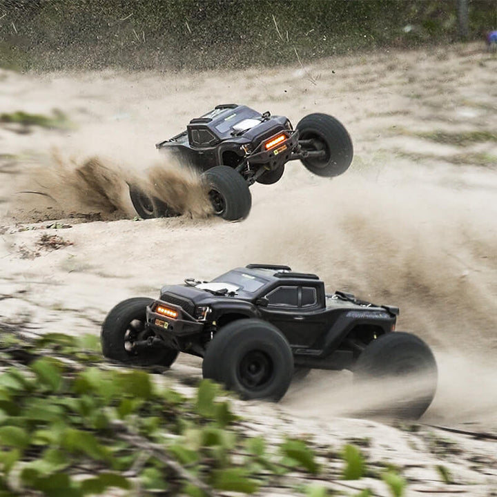 Rlaarlo Carbon Fiber MINI 1:10 Scale RTR Brushless Monster Truck, RZ001B-C