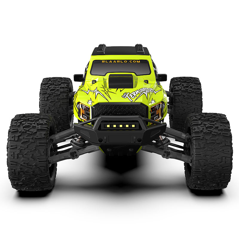 Rlaarlo RC Car Rlaarlo Omni-Terminator Metal MINI 1:10 Scale RTR Brushless Monster Truck, RZ001G-A