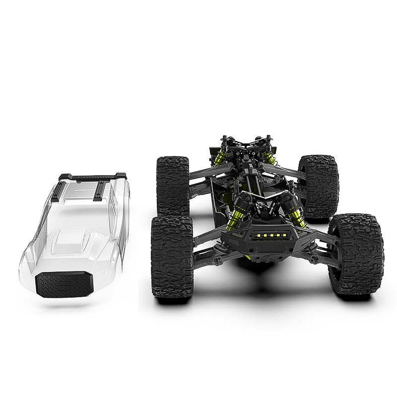 Rlaarlo RC Car Rlaarlo Omni-Terminator Carbon Fiber Monster Truck Roller(Without electric parts)