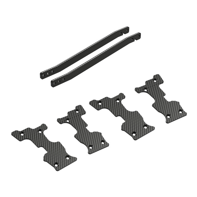 Rlaarlo RC Car Carbon Fiber Components For RZ001