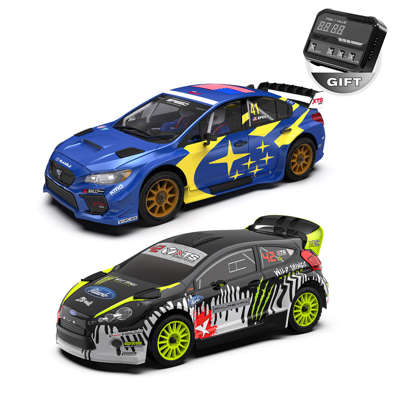 Rlaarlo RC Car 1/10 Scale RTR 4WD Brushless RC Rally Car | Carbon Fiber XTS-S10 and Metal XTS-F10