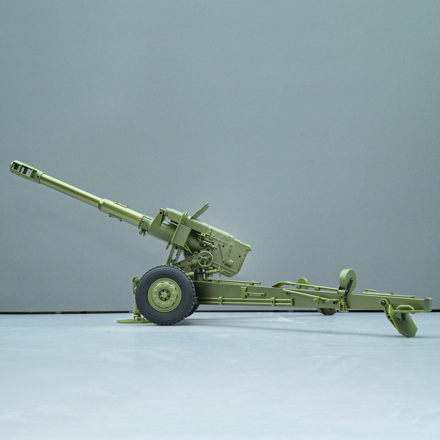 Rlaarlo RC Car Rlaarlo HongYan 152mm Howitzer Towed Gun Model