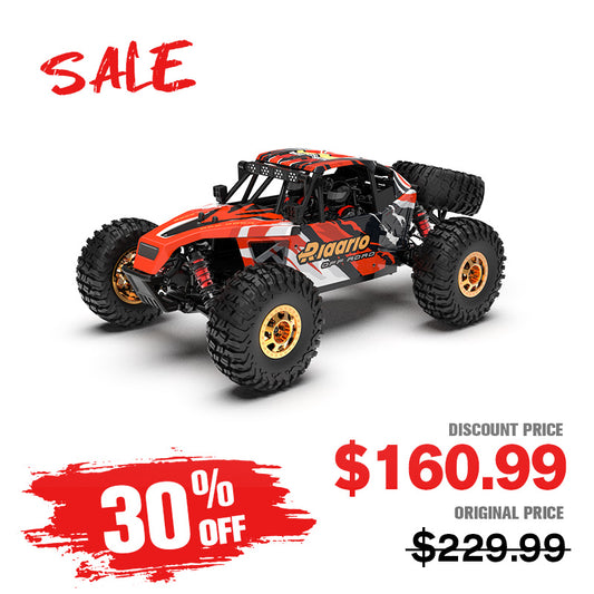 Rlaarlo 1/12 RTR Brushless RC Desert Truck , Max 45MPH Fast RC Cars，AM-D12