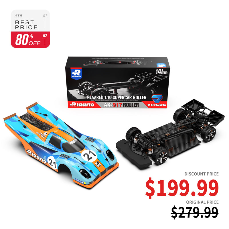 1/10 Carbon Fiber On-Road Cars AK-917 Roller(Without Electric Parts)