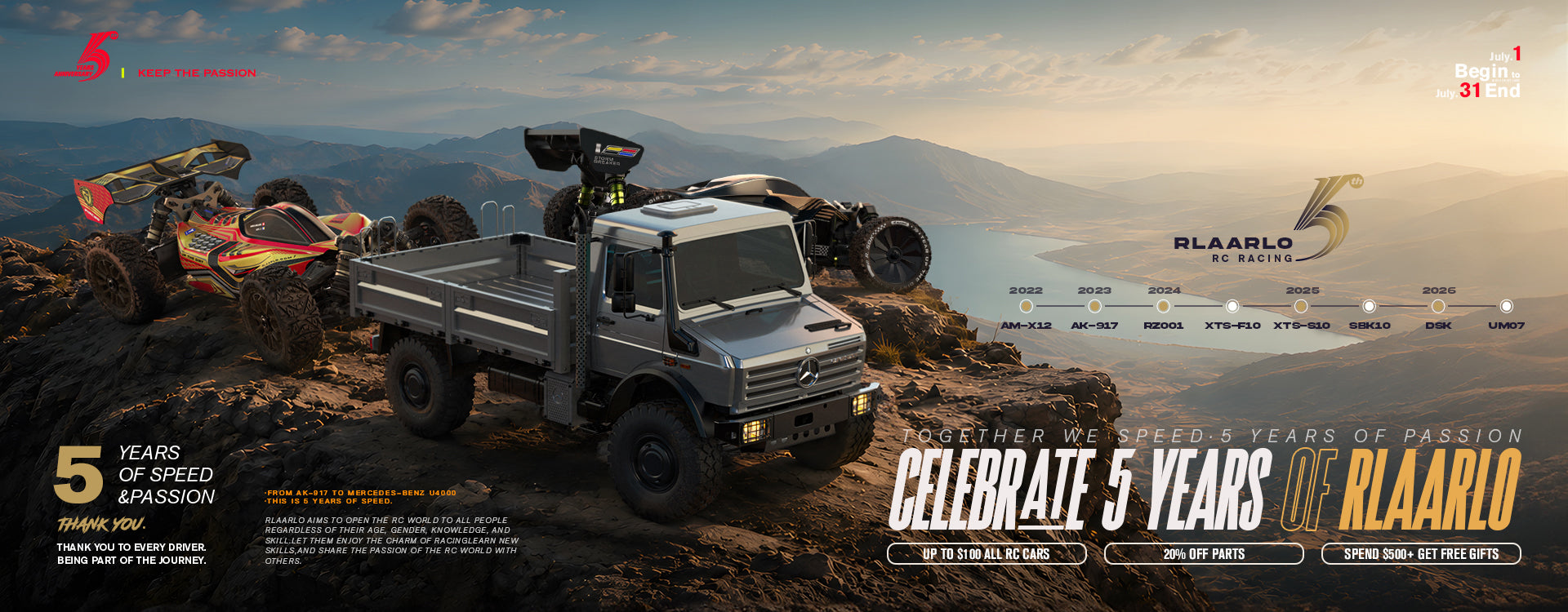 Rlaarlo 5th Anniversary Sale