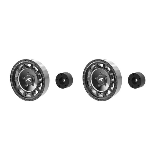 Metal Wheel Rim Outer Ring For JK-07 Pro RC Crawler Parts