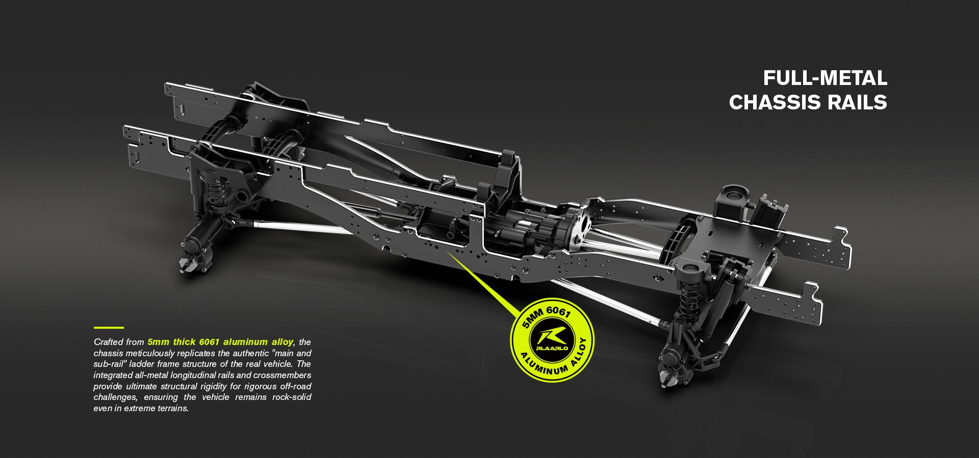 Rlaarlo_Mercedes-Benz_Unimog_U4000 Full-Metal Chassis Rails